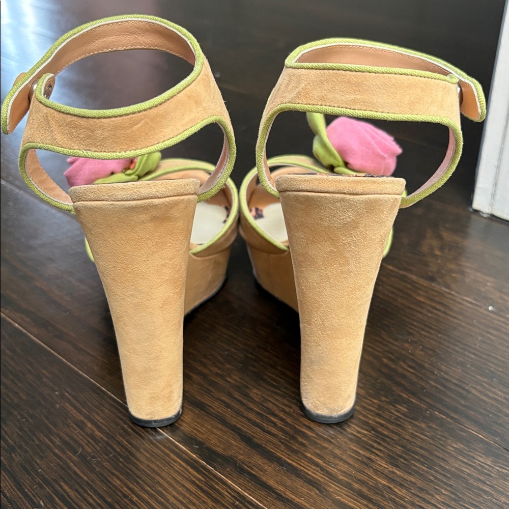 Betsey Johnson Eldoris Wedge Sandals - Picture 9 of 12